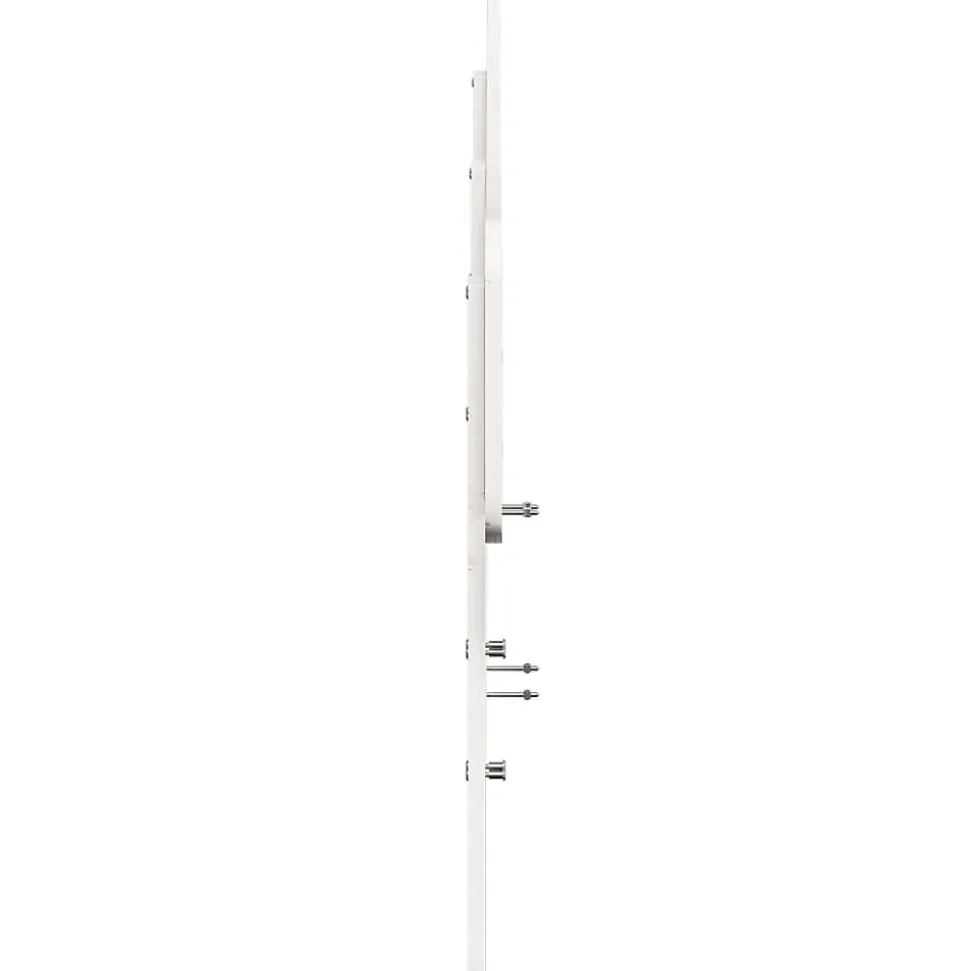 Tête de lit blanc 200 cm bois massif de pin vidaXL
