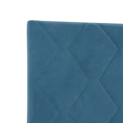 Tête de lit Bleu foncé 90 cm Velours vidaXL