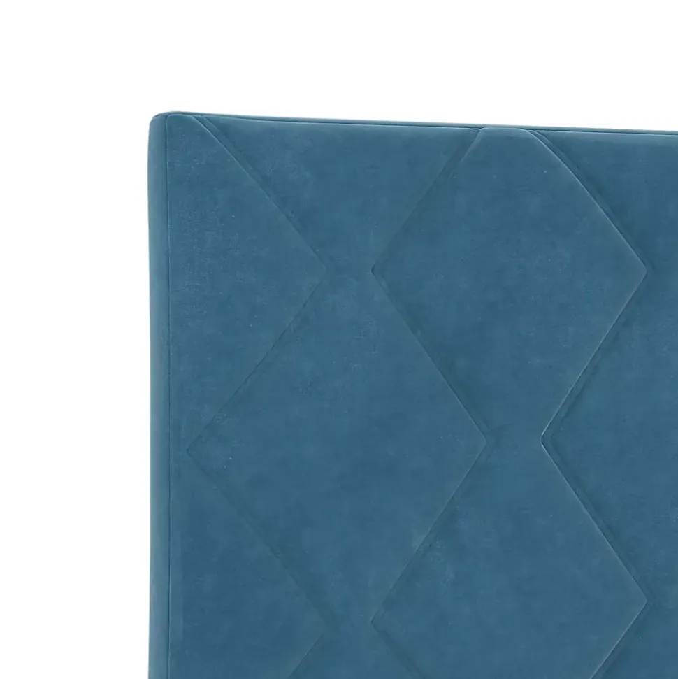 Tête de lit Bleu foncé 90 cm Velours vidaXL