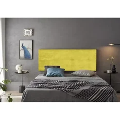 Tête de lit Cala en tissu Cala pistache 190