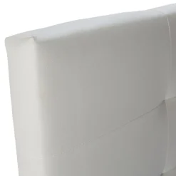 Tête de lit Carla 160x60 cm Blanc, rembourrée de Mousse