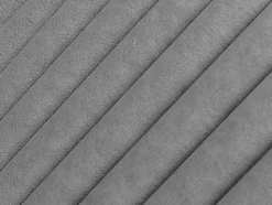 Tête de lit coutures verticales - 170 cm - Tissu - Gris- SARAH