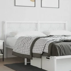 Tête de lit de remplacement métal blanc 180 cm vidaXL
