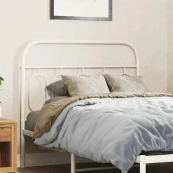Tête de lit de remplacement métal blanc 100 cm vidaXL