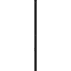 Tête de lit de remplacement chêne marron 100 cm acier et bois d'ingénierie vidaXL