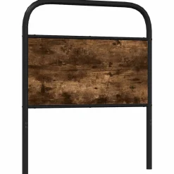 Tête de lit de remplacement chêne fumé 80 cm acier et bois d'ingénierie vidaXL