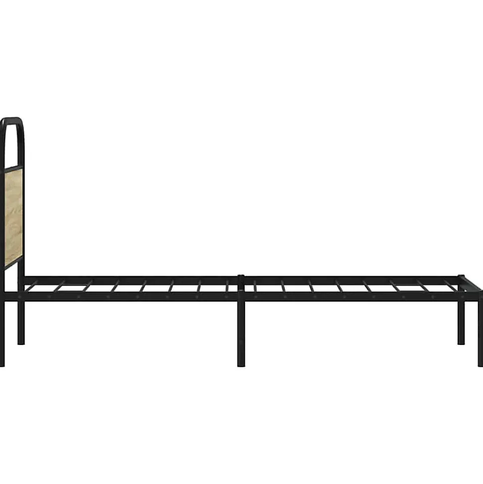 Tête de lit de remplacement chêne sonoma 75 cm acier et bois d'ingénierie vidaXL