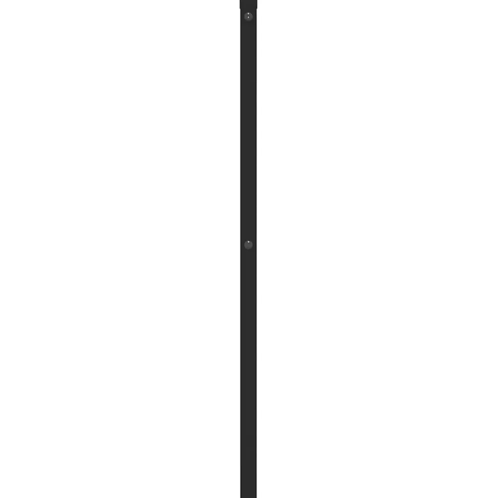 Tête de lit de remplacement métal noir 90 cm vidaXL