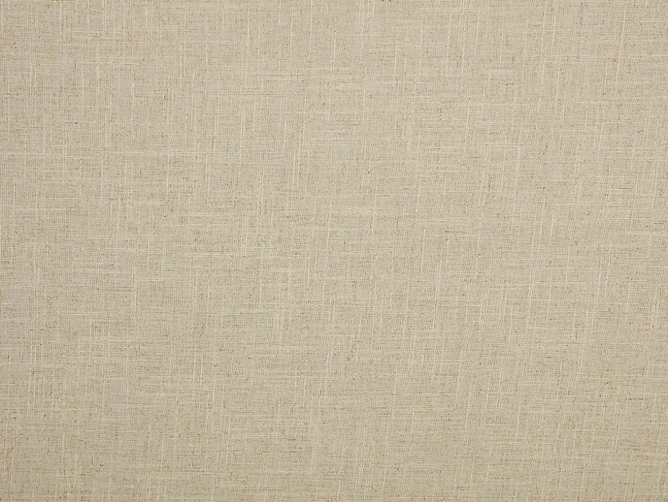 Tête de lit déhoussable 150 cm - Coton et lin - Beige et noir - CHESMA