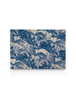 Tête de lit déhoussable Anni 180x110 cm Coloris Bleu