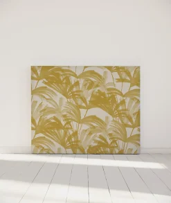 Tête de lit déhoussable Anni 140x110 cm Coloris Jaune