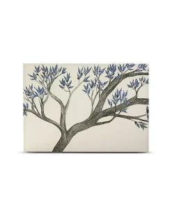 Tête de lit déhoussable Arbre Bleu 140x110 cm