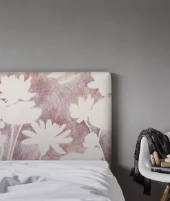 Tête de lit déhoussable Haku 180x110 cm Coloris Rose pâle