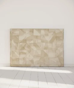 Tête de lit déhoussable Mona 160x110 cm Coloris Beige