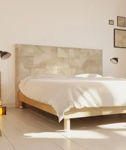 Tête de lit déhoussable Mona 160x110 cm Coloris Beige