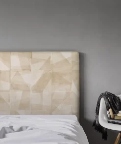 Tête de lit déhoussable Mona 160x110 cm Coloris Beige