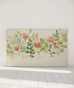 Tête de lit déhoussable Roseraie 180x110 cm