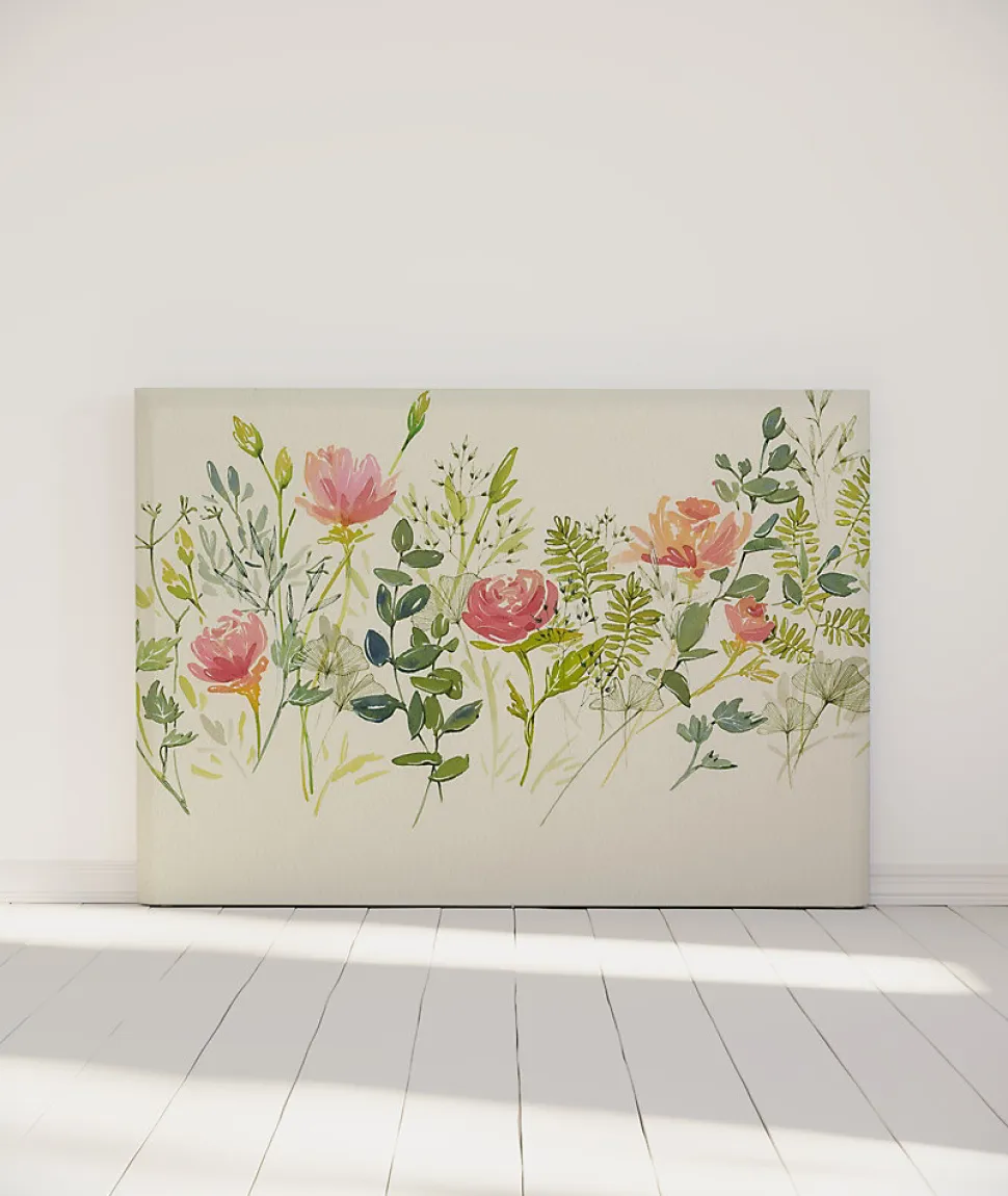 Tête de lit déhoussable Roseraie 160x110 cm