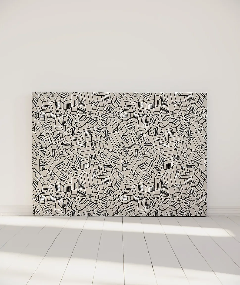 Tête de lit déhoussable Simone 160x110 cm Coloris Blanc
