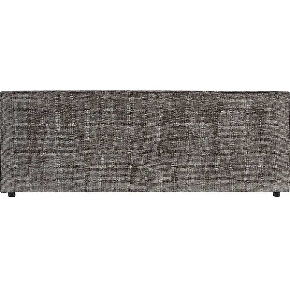 Tête de lit ELOWA 160 sur pieds, en tissu - Gris