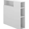 Tête de lit en bois coloris blanc - Longueur 97 x Profondeur 23,5 x Hauteur 95 cm