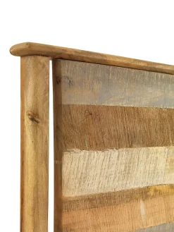 Tête de lit en bois de manguier massif 110x120 cm