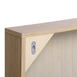 Tête de lit en bois effet chêne l. 165 cm Homesight Ugo