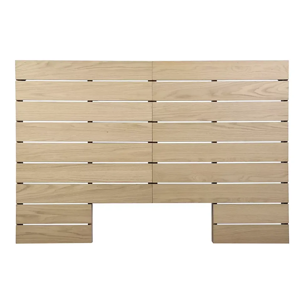 Tête de lit en bois effet palette l. 165 cm Homesight Kabann