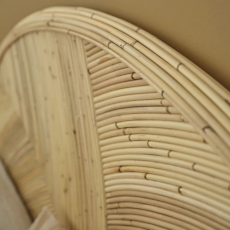 Tête de lit en canne de rotin 160 cm