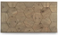 Tête de lit en frêne coloris naturel 110x60 cm