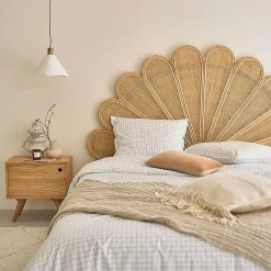 Tête de lit en rotin et cannage 180 cm