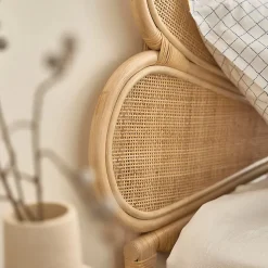 Tête de lit en rotin et cannage 180 cm