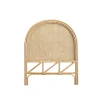 Tête de lit en rotin et cannage 90 cm