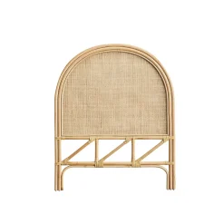 Tête de lit en rotin et cannage 90 cm