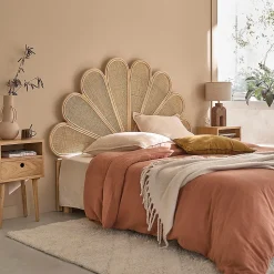 Tête de lit en rotin et cannage 160 cm