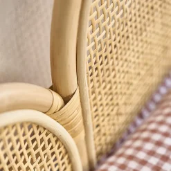 Tête de lit en rotin et cannage 160 cm