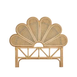 Tête de lit en rotin et cannage 90 cm