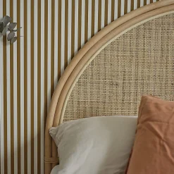 Tête de lit en rotin naturel 140 cm