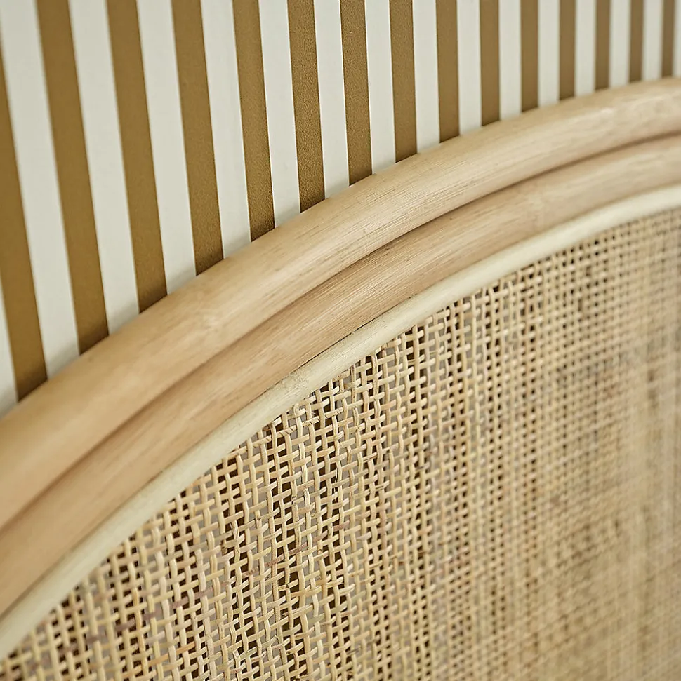 Tête de lit en rotin naturel 140 cm