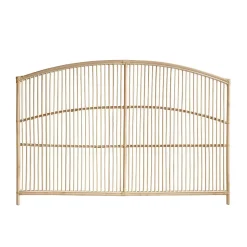 Tête de lit en rotin naturel 180 cm
