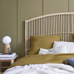 Tête de lit en rotin naturel 180 cm