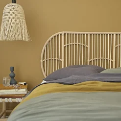Tête de lit en rotin naturel 160 cm