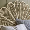 Tête de lit en rotin naturel 180 cm