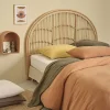 Tête de lit en rotin naturel 140 cm