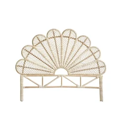 Tête de lit en rotin naturel 140 cm