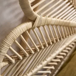 Tête de lit en rotin naturel 140 cm