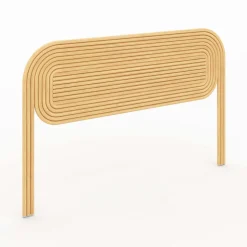 Tête de lit en rotin naturel 140 cm