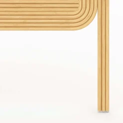 Tête de lit en rotin naturel 140 cm