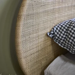 Tête de lit en rotin naturel 180 cm