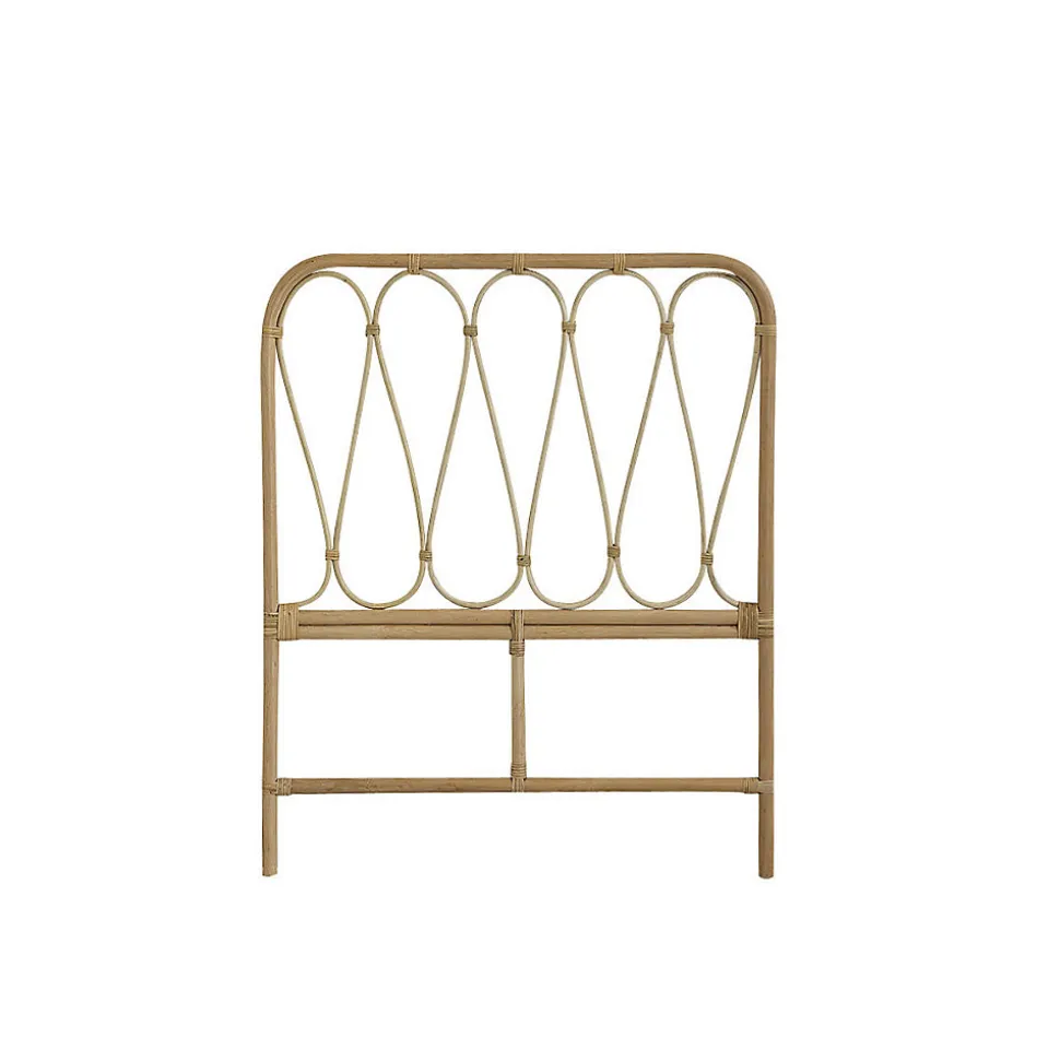 Tête de lit enfant en rotin 90 cm